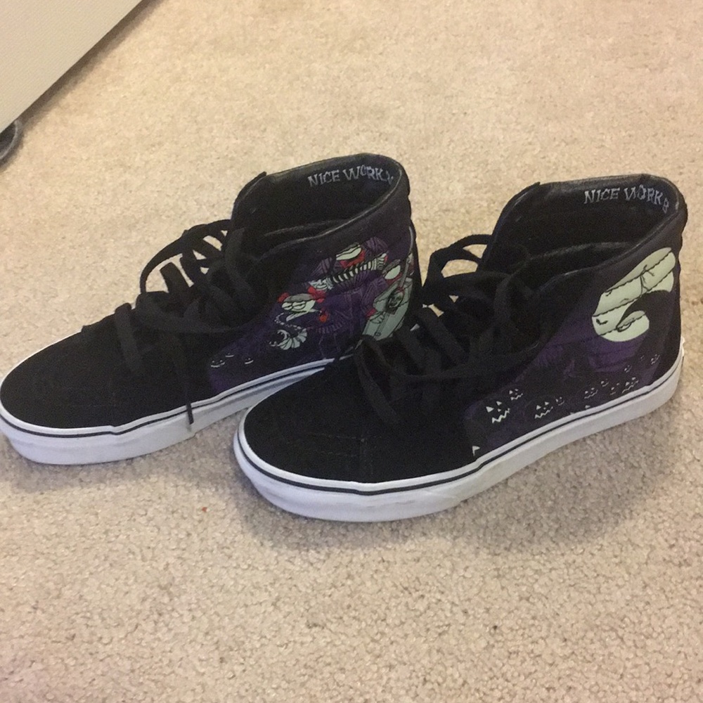 NightMare Before Christmas sk8 hi shoes